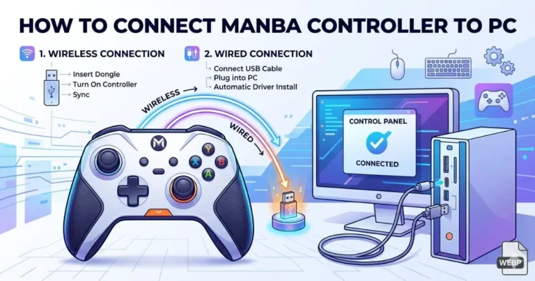 How to Connect Manba Controller to PC