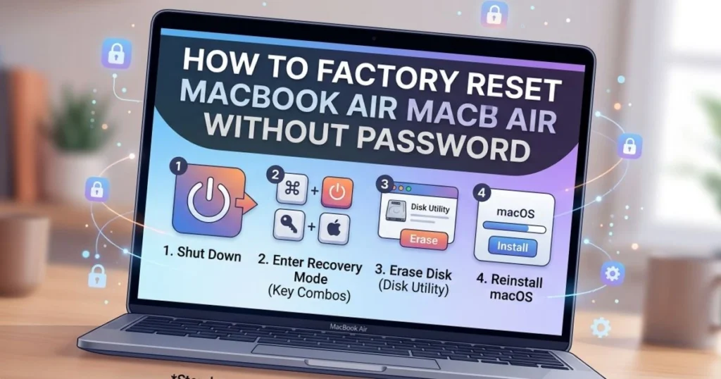 How to Factory Reset MacBook Air Without Password
