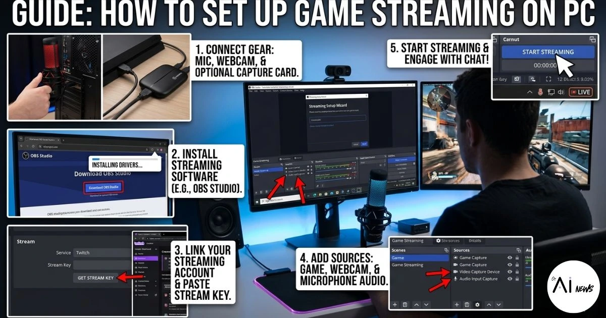 How to Set Up Game Streaming on PC
