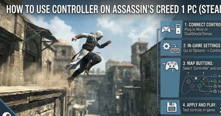 How to Use Controller on Assassin's Creed 1 PC Steam