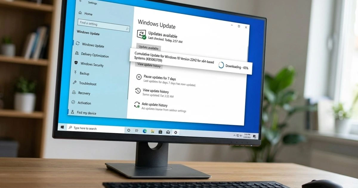 Windows 10 KB5063709 Update