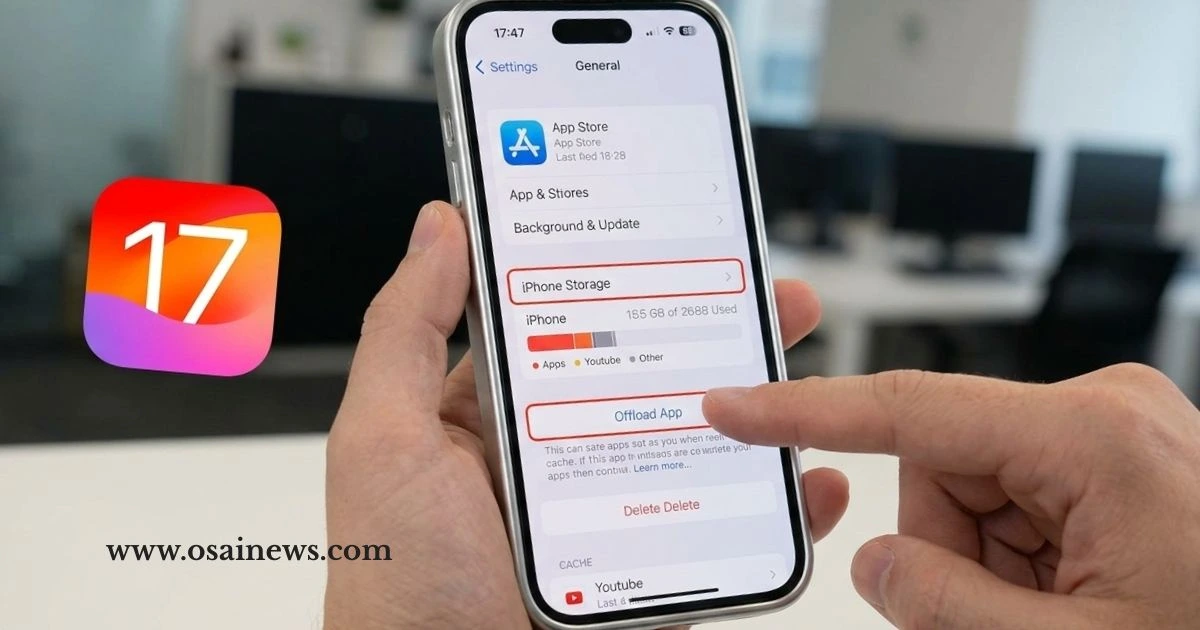 how to clear app cache on iphone