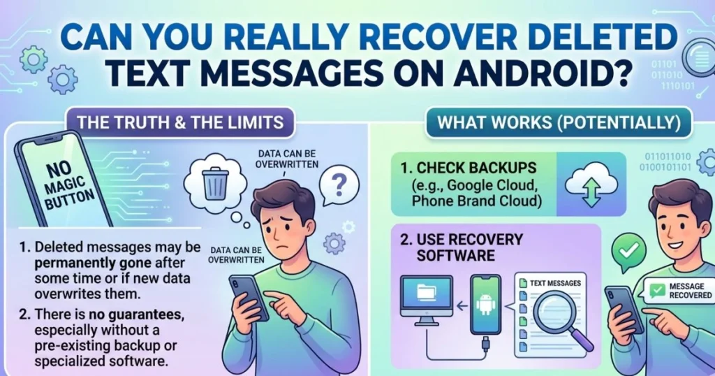 Can You Really Recover Deleted Text Messages on Android?