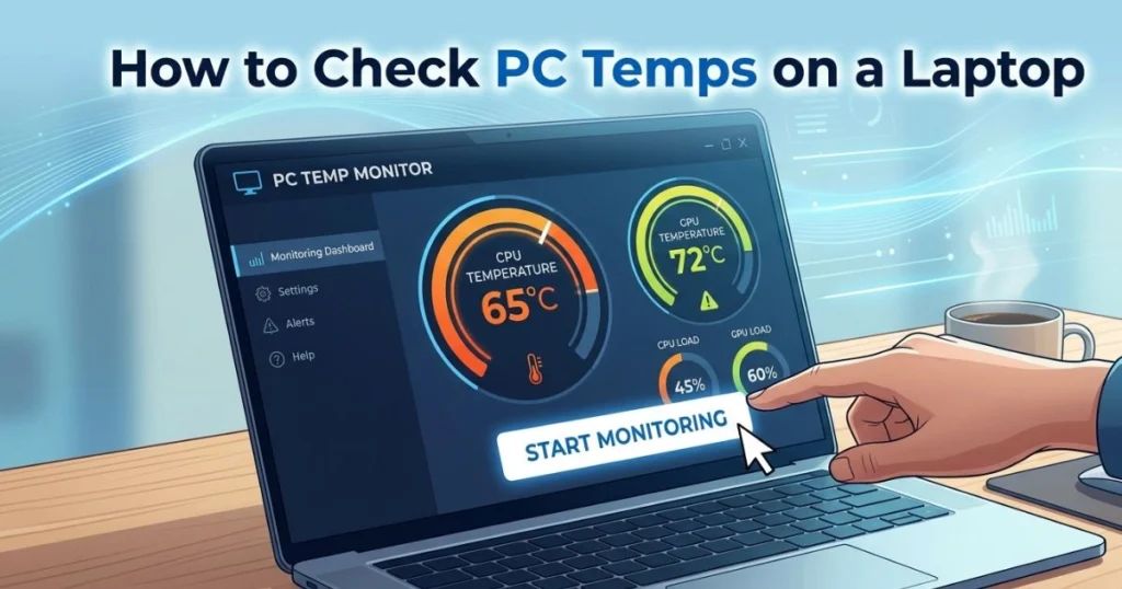 How to Check PC Temps on a Laptop