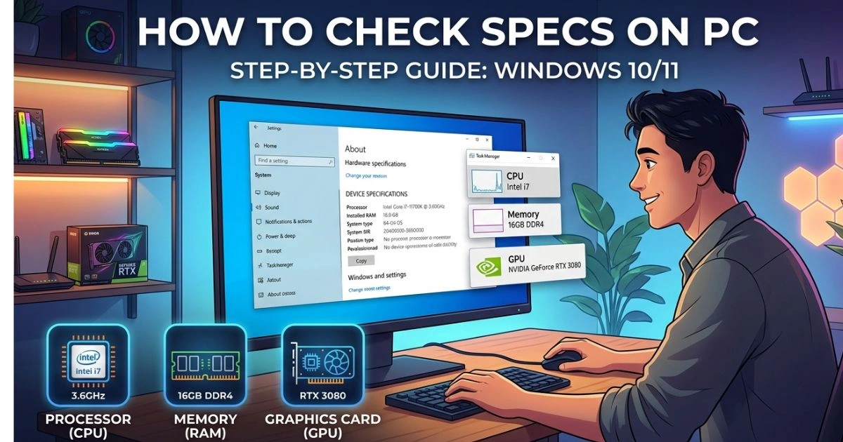 How to Check Specs on PC