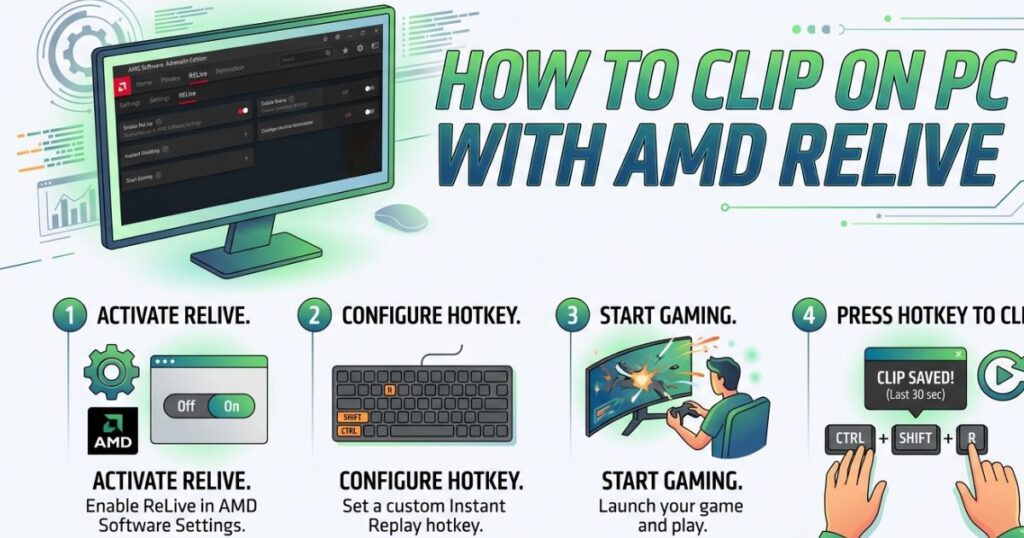 How to Clip on PC with AMD ReLive