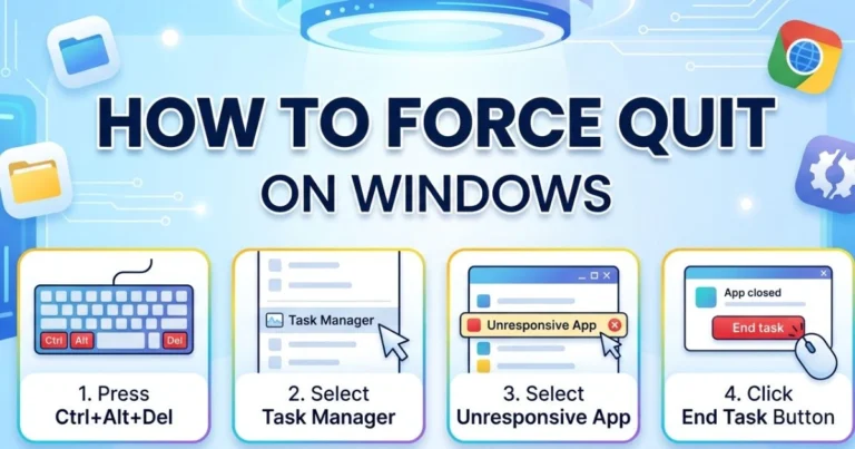 How to Force Quit on Windows