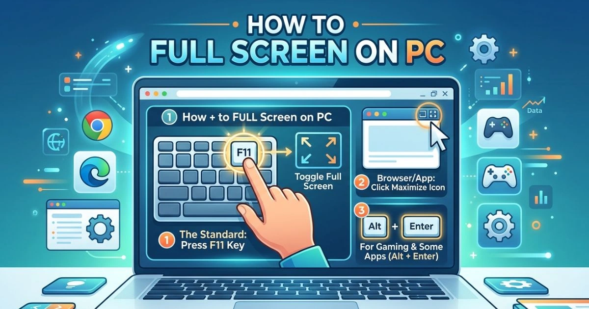 How to Full Screen on PC