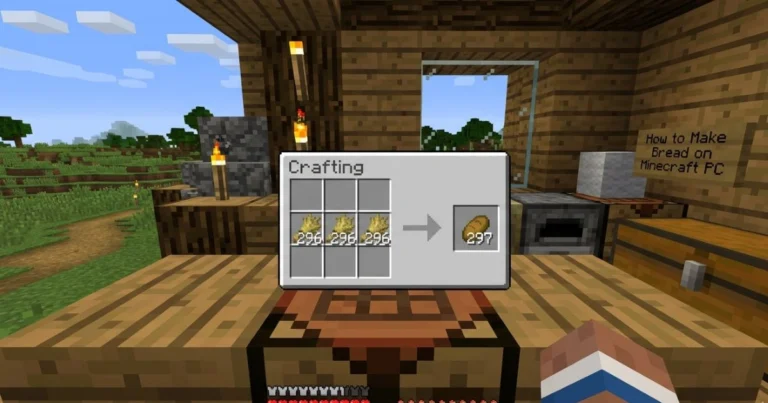How to Make Bread on Minecraft PC
