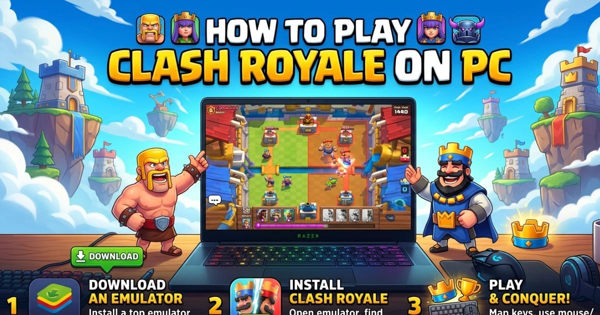 How to Play Clash Royale on PC