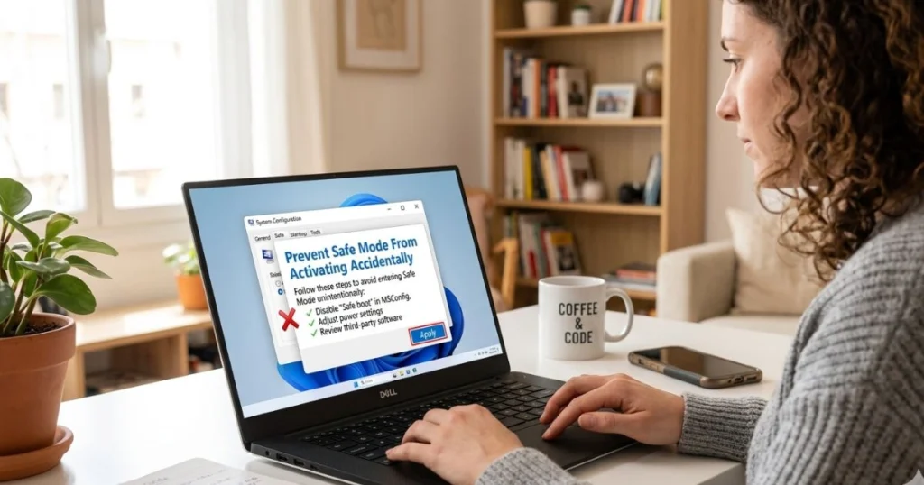 How to Prevent Safe Mode From Activating Accidentally