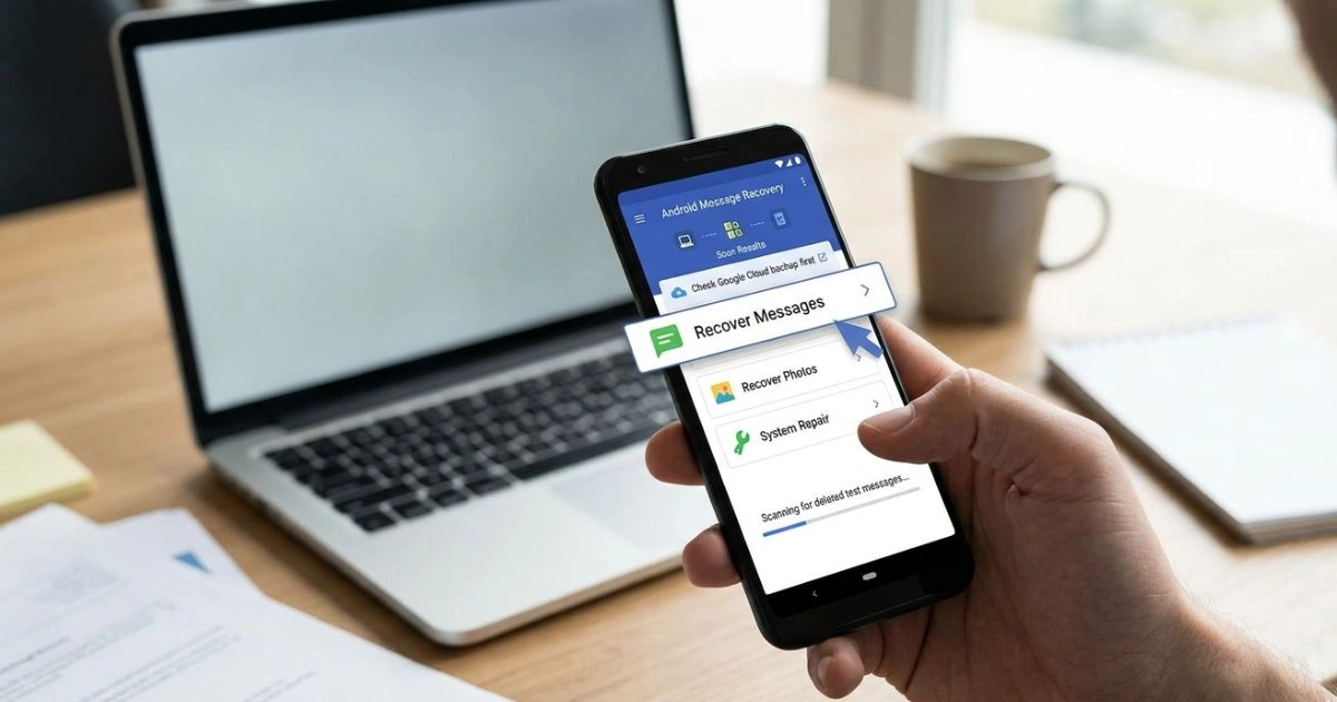 How to Retrieve Deleted Text Messages on Android
