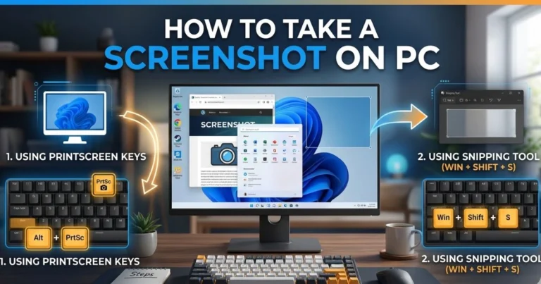 How to Take a Screenshot on PC