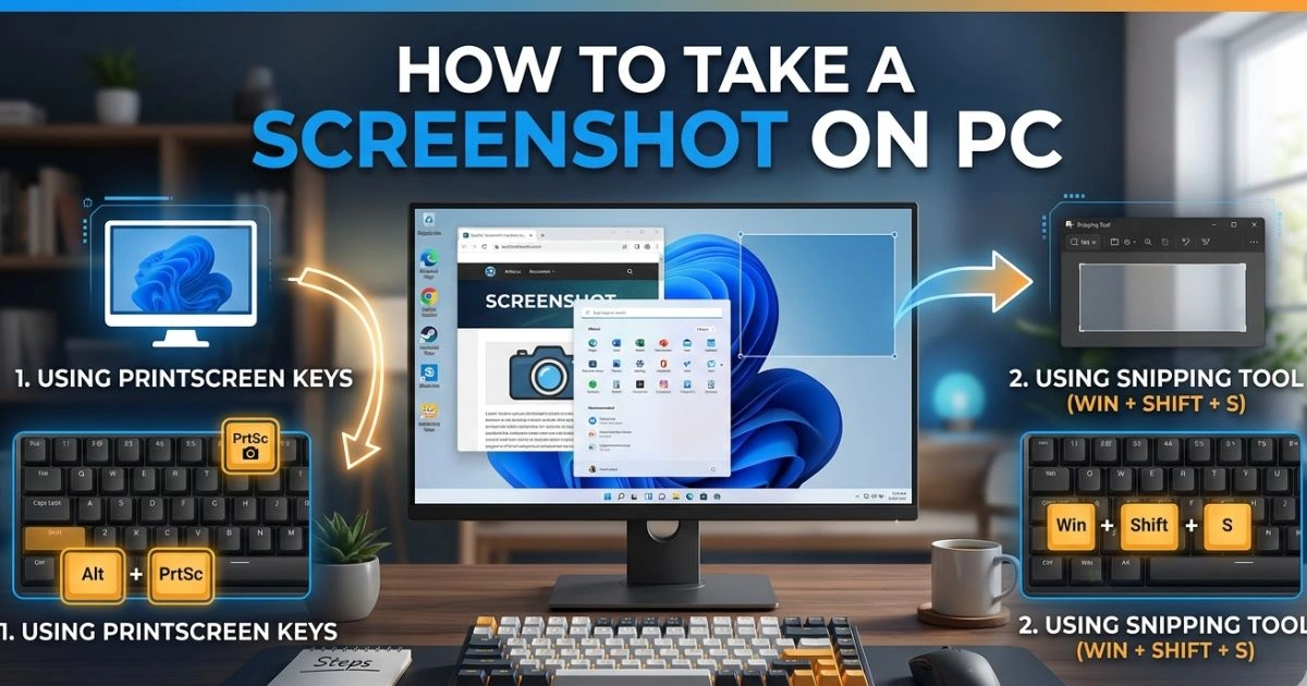How to Take a Screenshot on PC