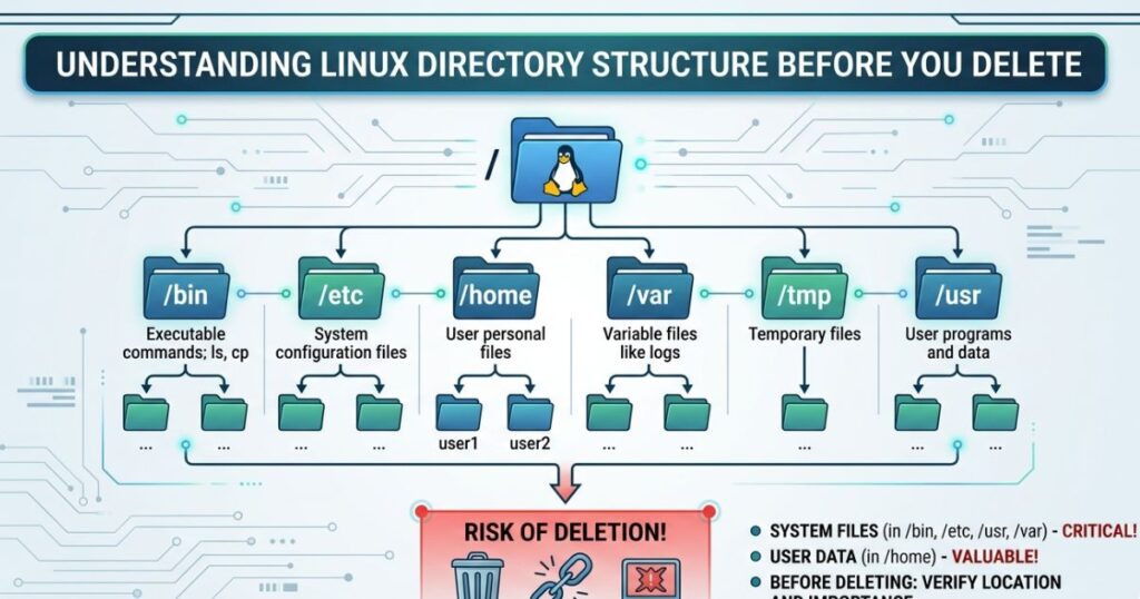 Understanding Linux Directory Structure Before You Delete