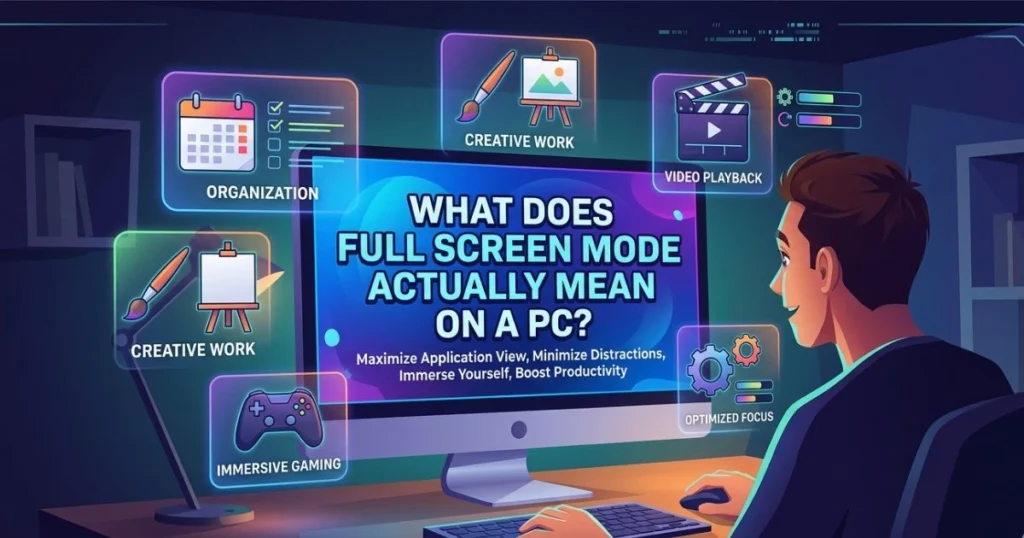 What Does Full Screen Mode Actually Mean on a PC?
