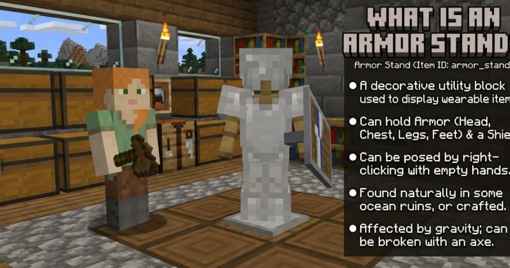 What Is an Armor Stand in Minecraft?