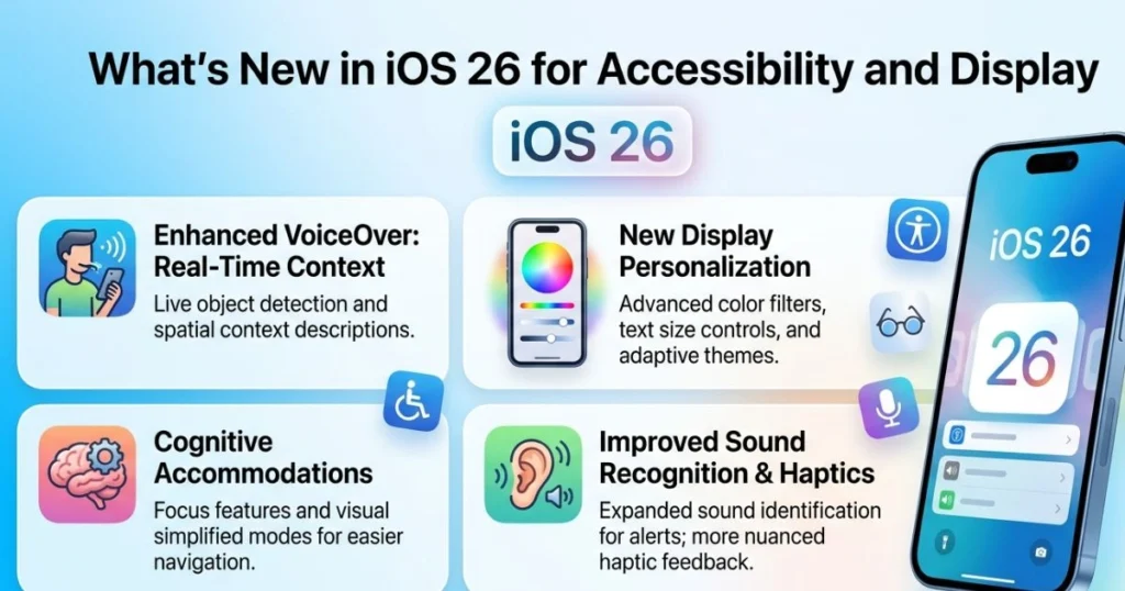What's New in iOS 26 for Accessibility and Display