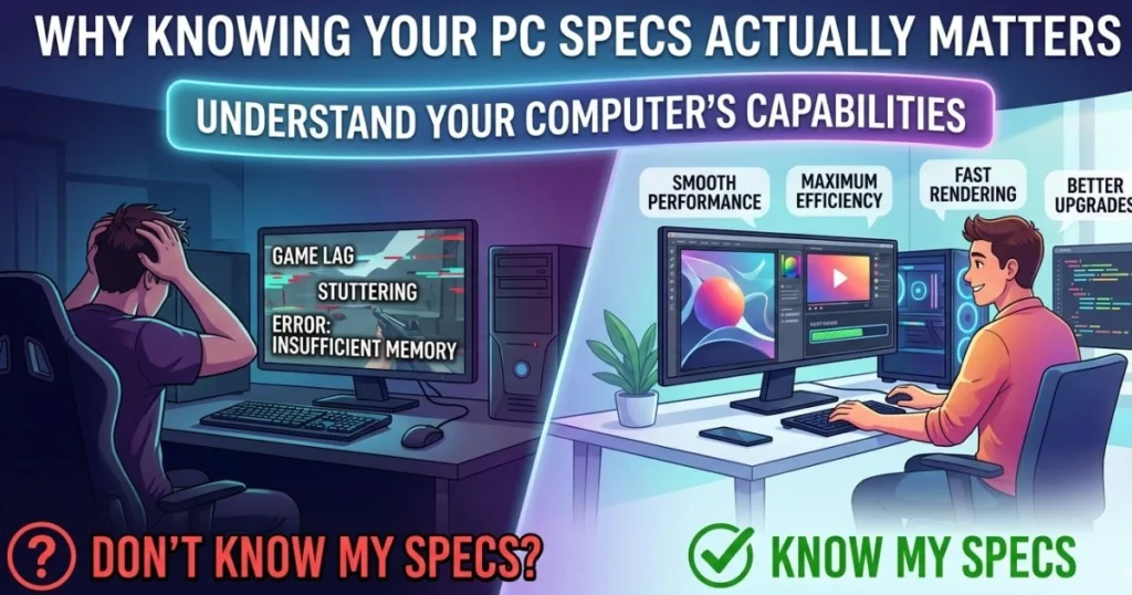 Why Knowing Your PC Specs Actually Matters