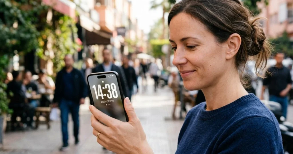 Why Making the Time Display Bigger on Your iPhone Actually Matters