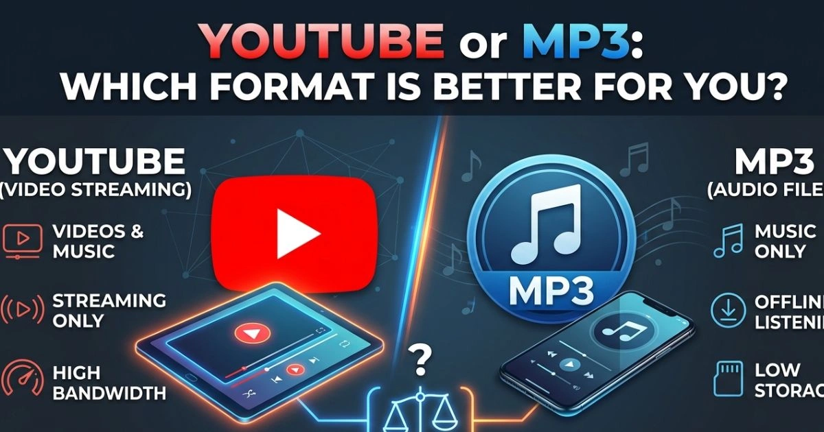 YouTube or MP3