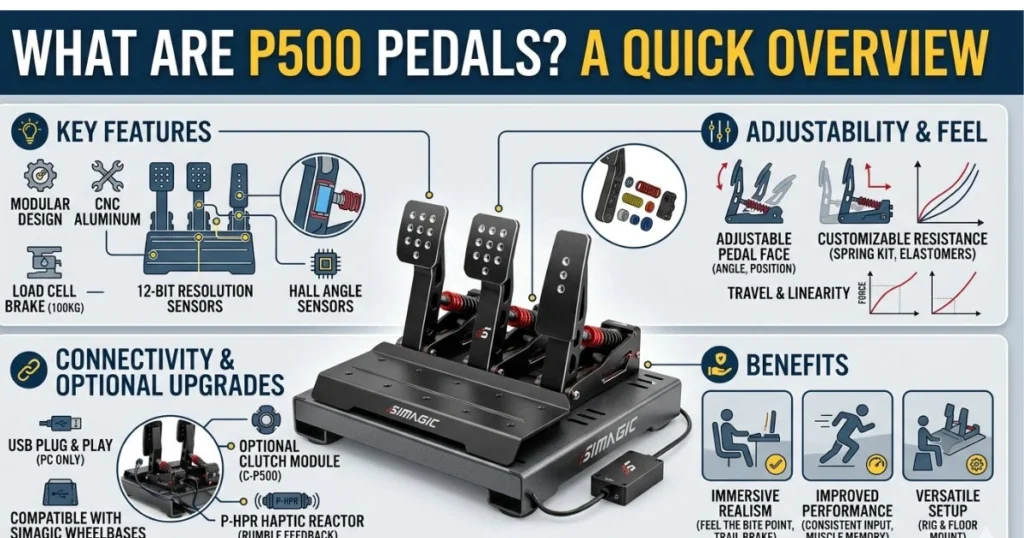 What Are P500 Pedals